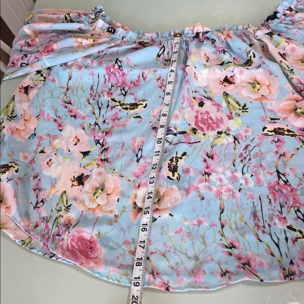 Jeans by Buffalo Floral Blouse - Pink and Blue - Picture 6 of 14